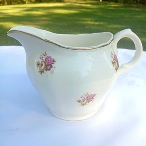 Vintage Alfred Meakin Creamer Rose Pattern